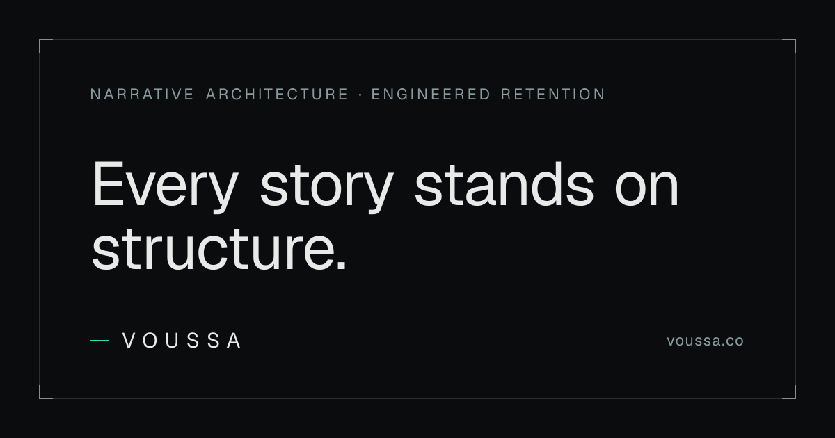 Voussa — Narrative architecture for YouTube retention